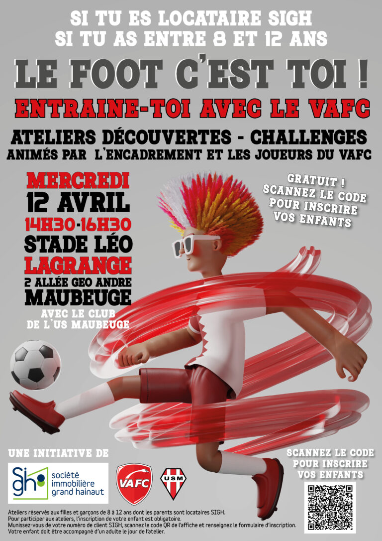 Inscrivez vos enfants pour qu’ils s’entraînent avec le VAFC !