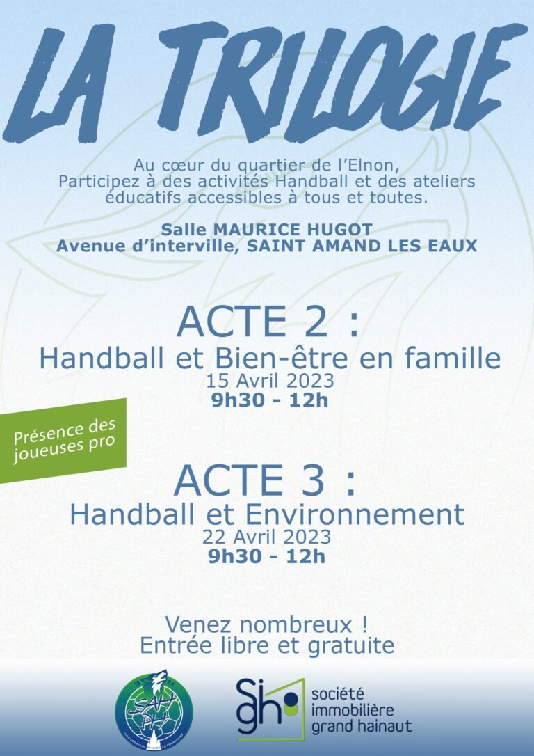 Trilogie Acte 2 et 3 : La suite de Hand’Avenir