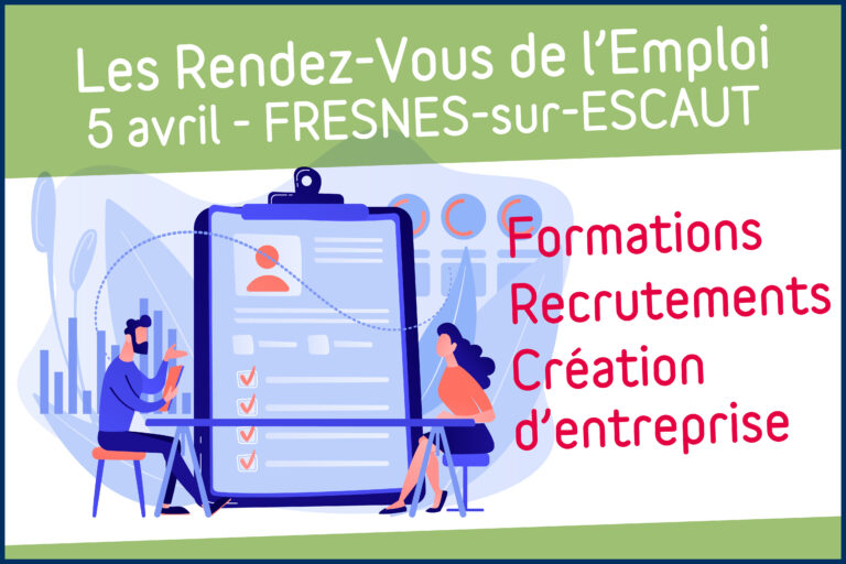 Inscrivez-vous au RDV de l’Emploi à Fresnes-sur-Escaut !