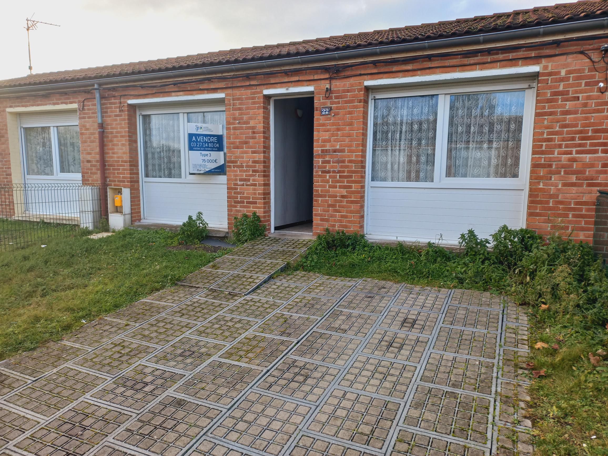 VALENCIENNES – Maison plain-pied 2 chambres