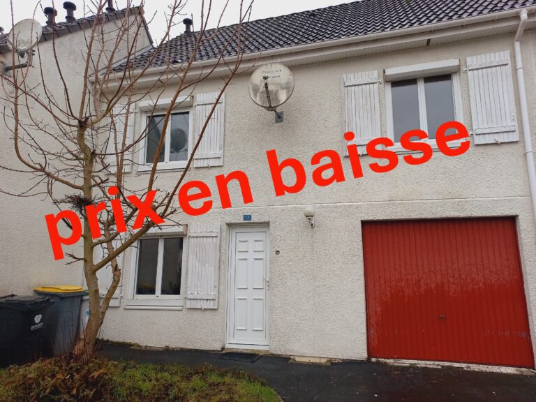 WALINCOURT SELVIGNY – Maison 3 chambres