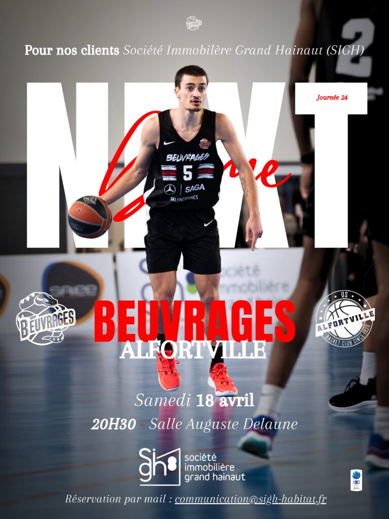 Assistez au prochain match de l&rsquo;USM Beuvrages Basket ! 🏀🔥